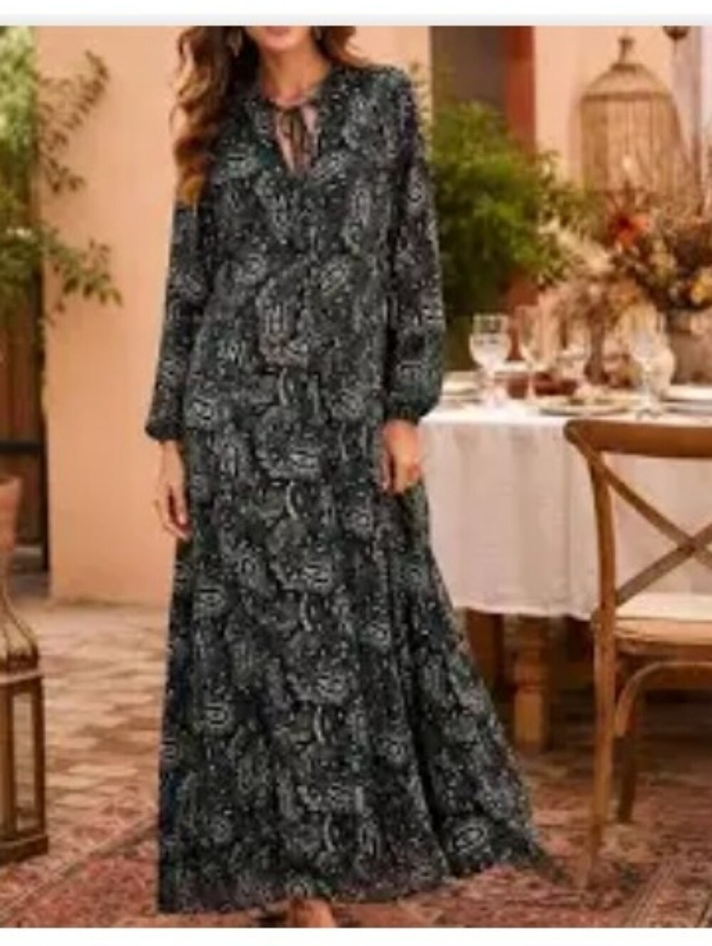 Tommy Hilfiger Paisley Midi Dress Size 12 NWT